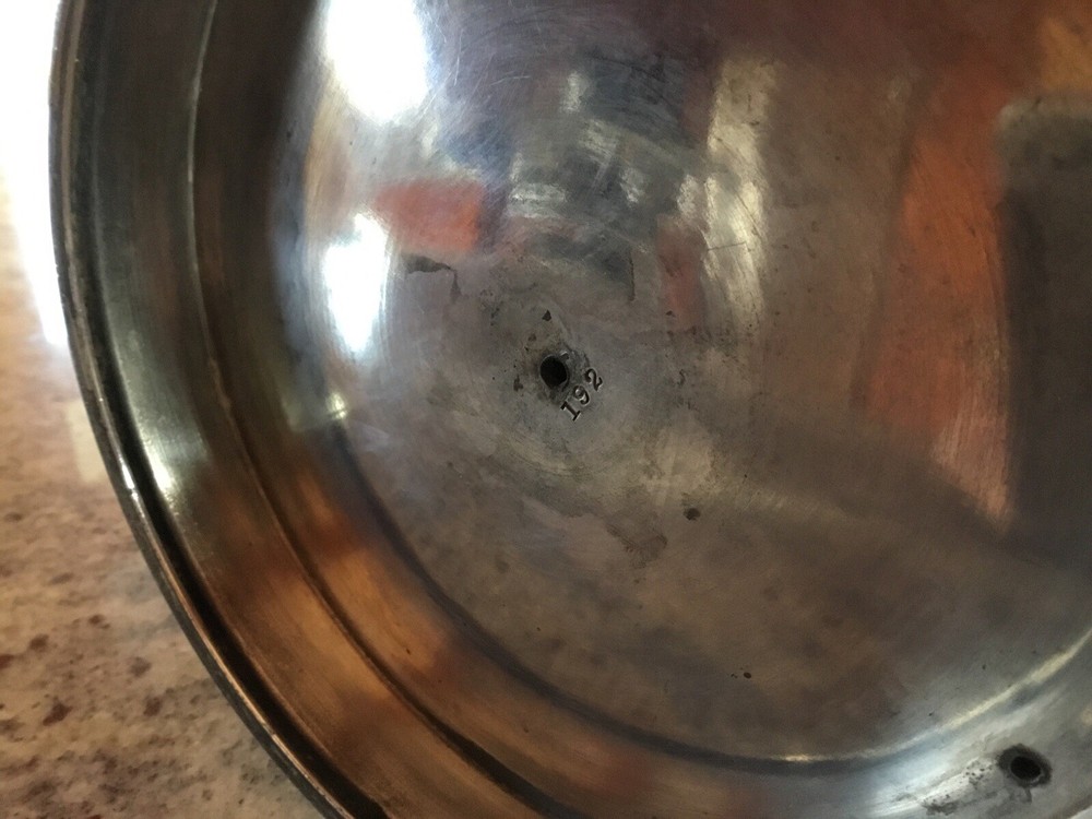 Victorian Silver Plated Insulated Cold Water Pitcher