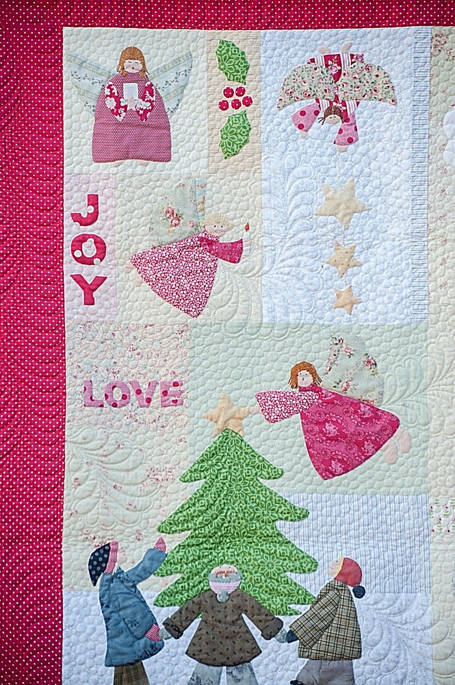 New Applique Quilt Pattern ANGELS 56x74