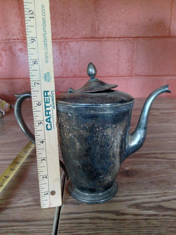 Oneida Community Par Plate Tea Pot