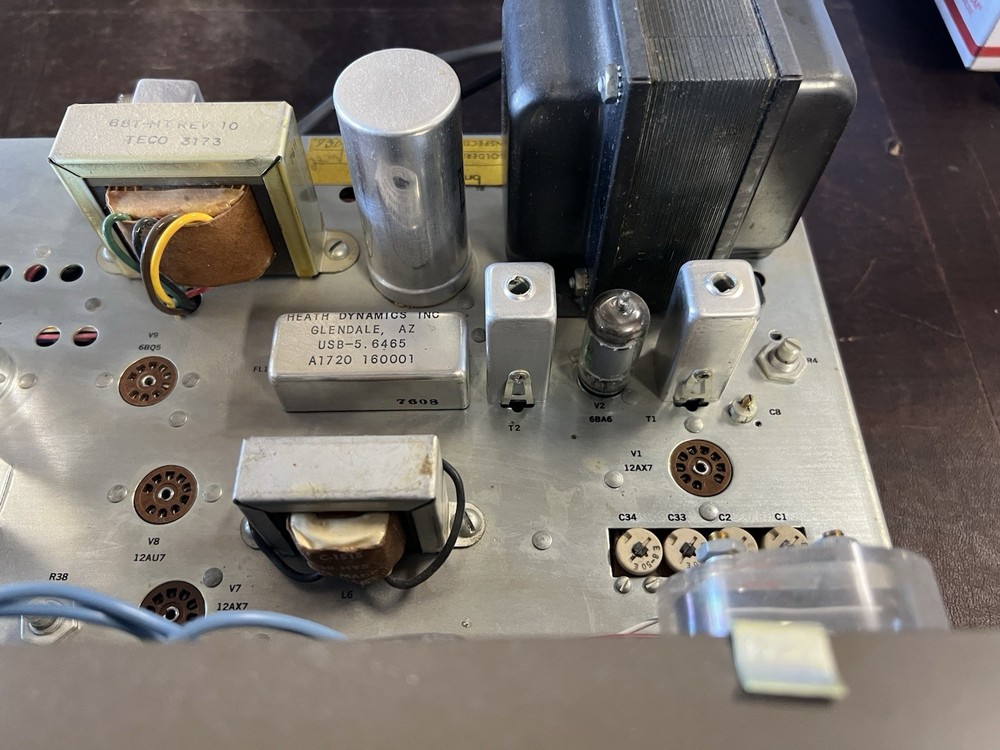 Vintage Browning Golden Eagle Mark III SSB Tube Transmitter for restore project