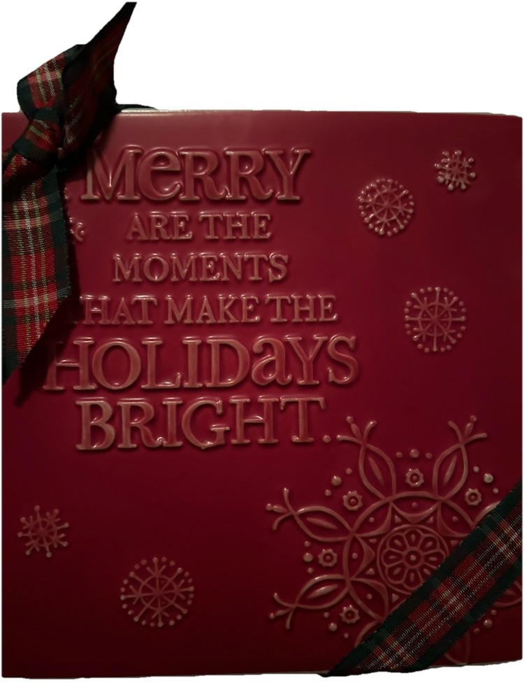Hallmark Ceramic Holiday Trivet Plate 6" x 6"