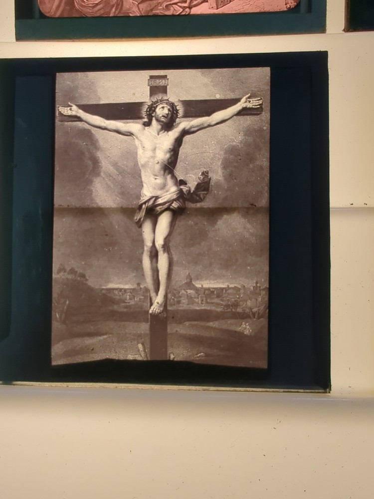 Six Lantern Slides Religious