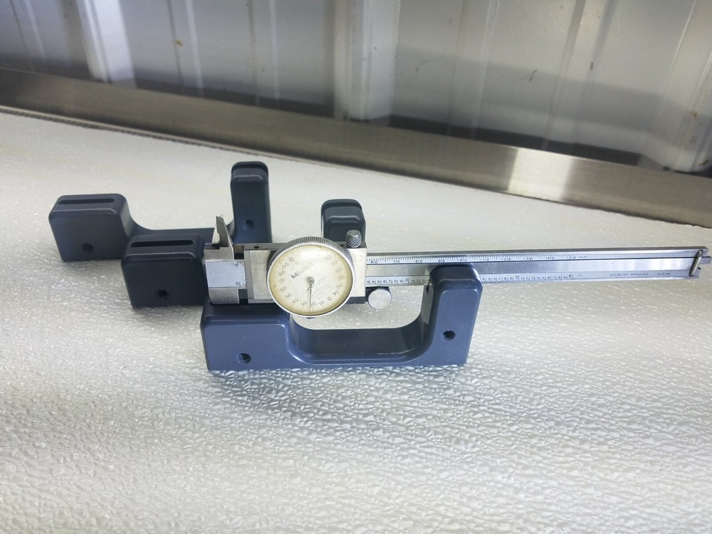 CNC Made Caliper Stand Desktop, Machine Mount, Toolbox, and Presentation