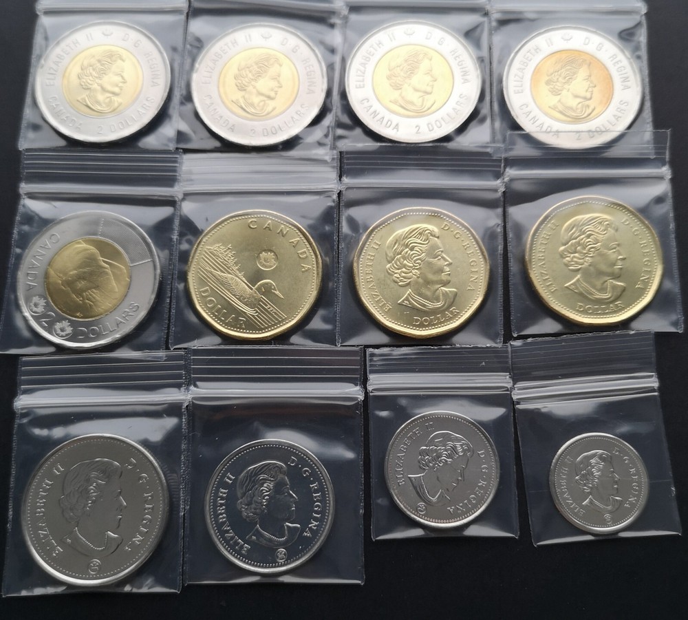 ***CANADA 2020 COMPLETE UNCIRCULATED COINS SET ***