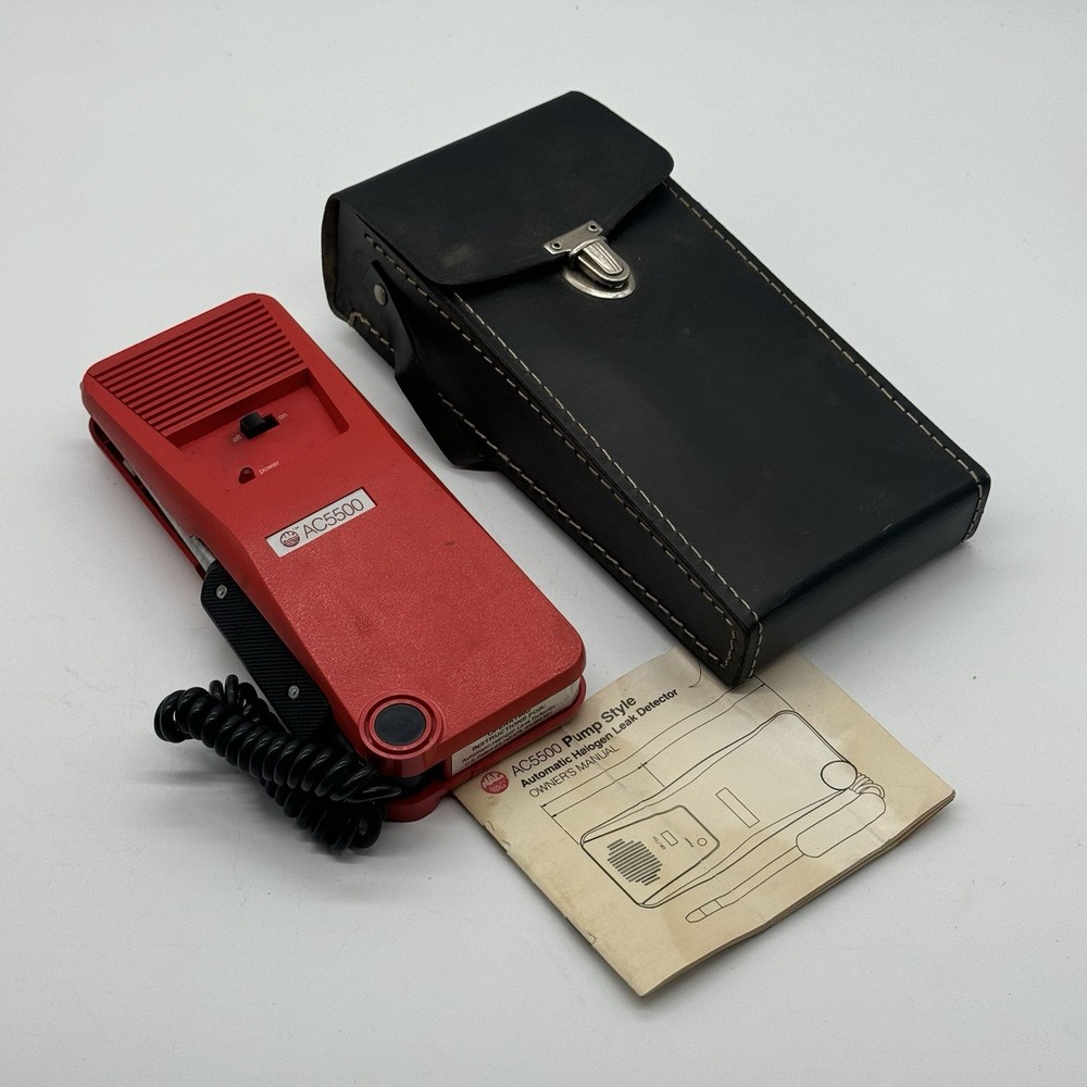 Mac Tools AC5650 Automatic Pump Style Halogen Leak Detector With Case