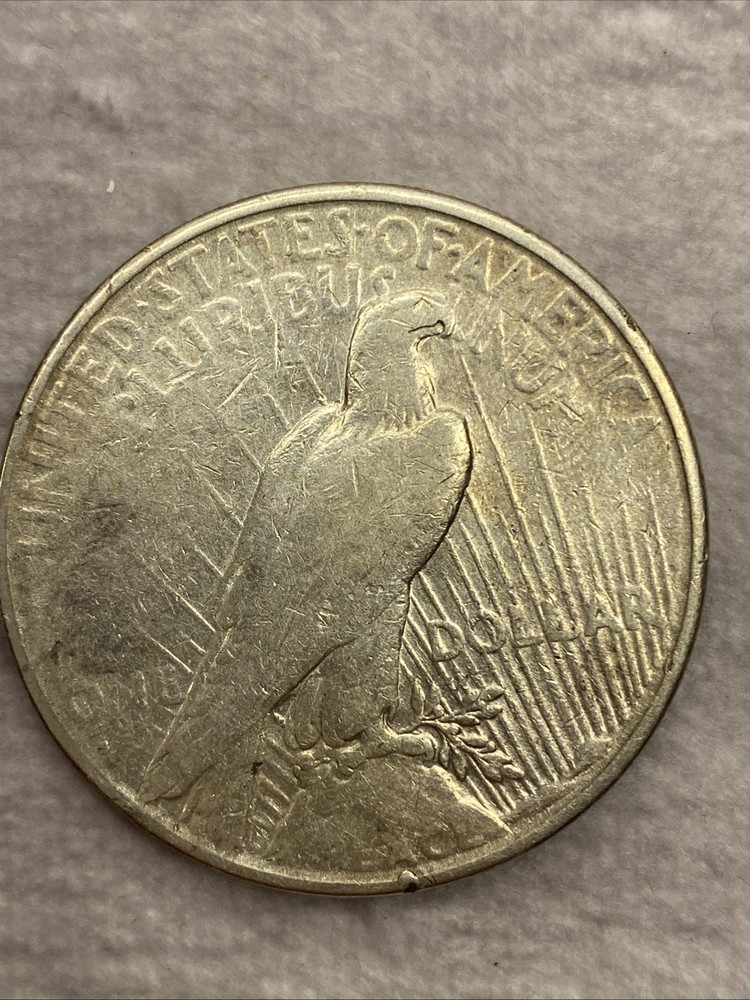 1926 S Peace Dollar 90% Silver Cleaned Circulated