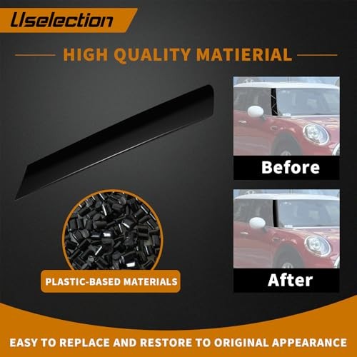 Windshield A Pillar Trim Molding(Front Left Driver Side) Compatible 51137128158