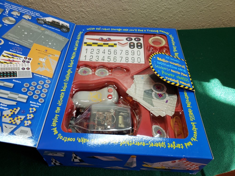 Robot Challenge Kit by David Eckold New Electronic Build Create 2002 DK Children