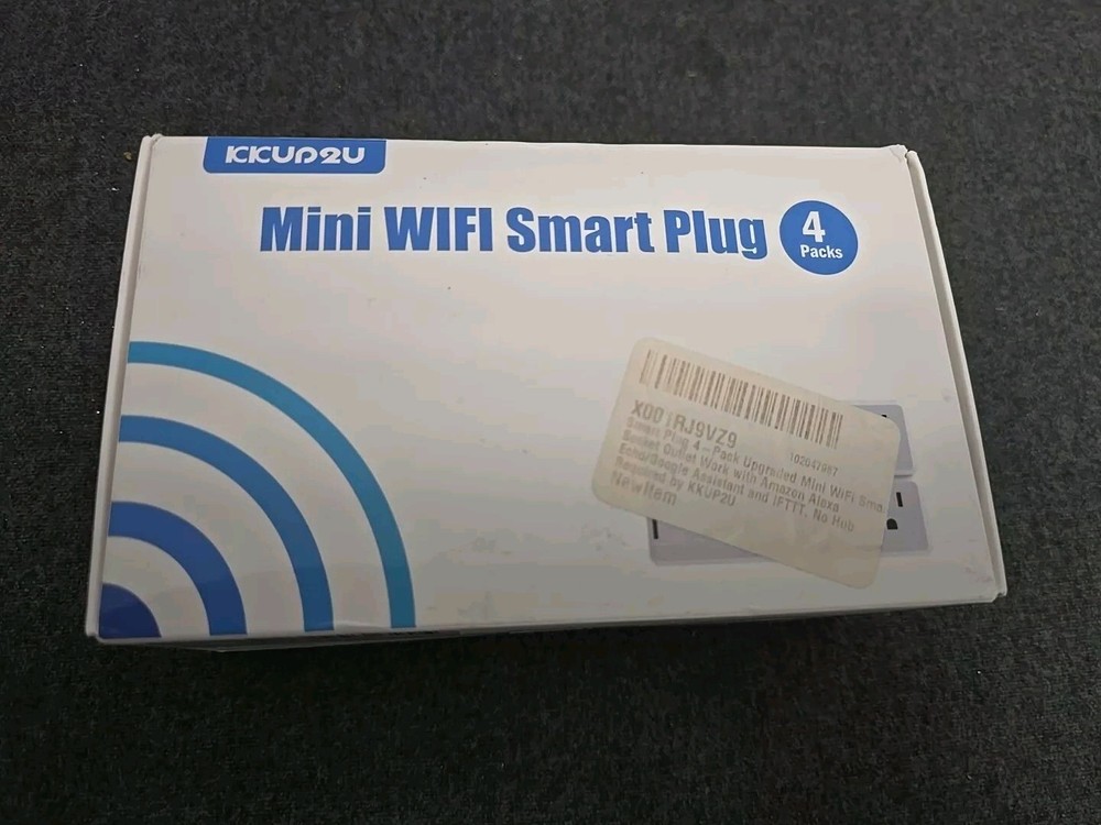 WiFi Smart Plugs, KKUP2U 4-Pack NEW