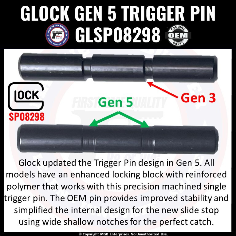 Glock 19 Lower Part Kit Gen 5 OEM G19 LPK Complete