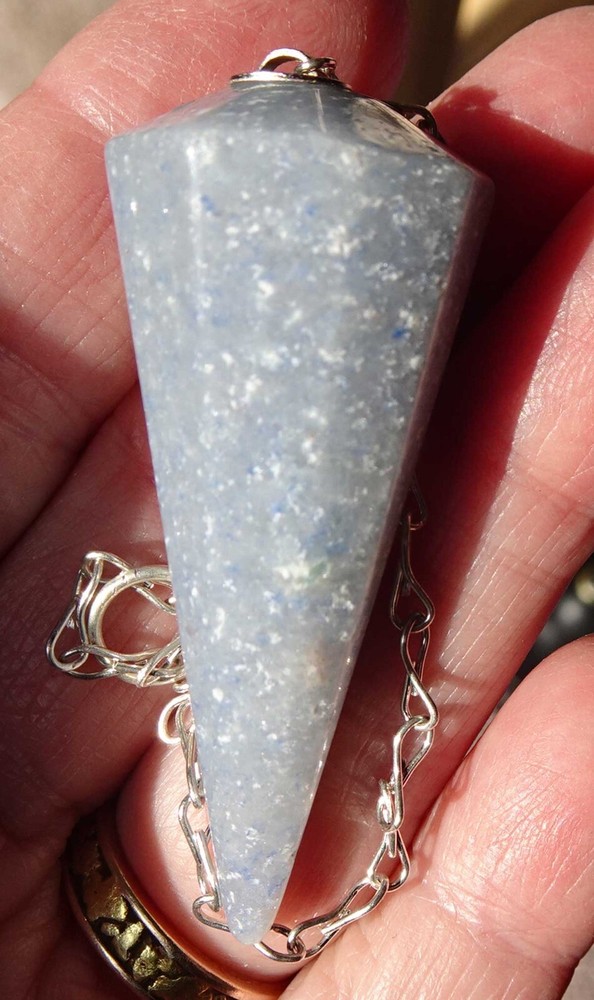 Blue Quartz Pendulum (Dumortierite) p22