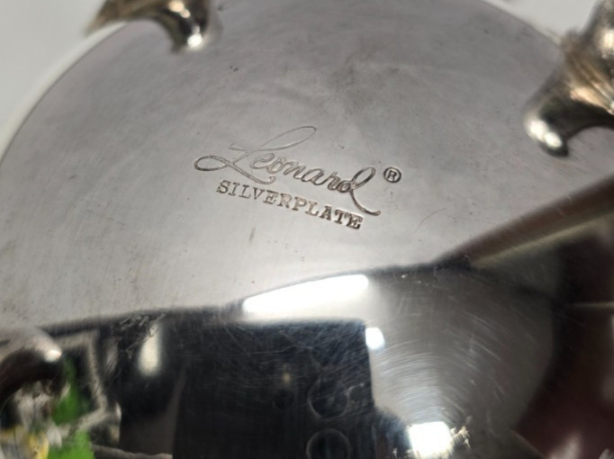 Leonard Silverplate Sugar Bowl
