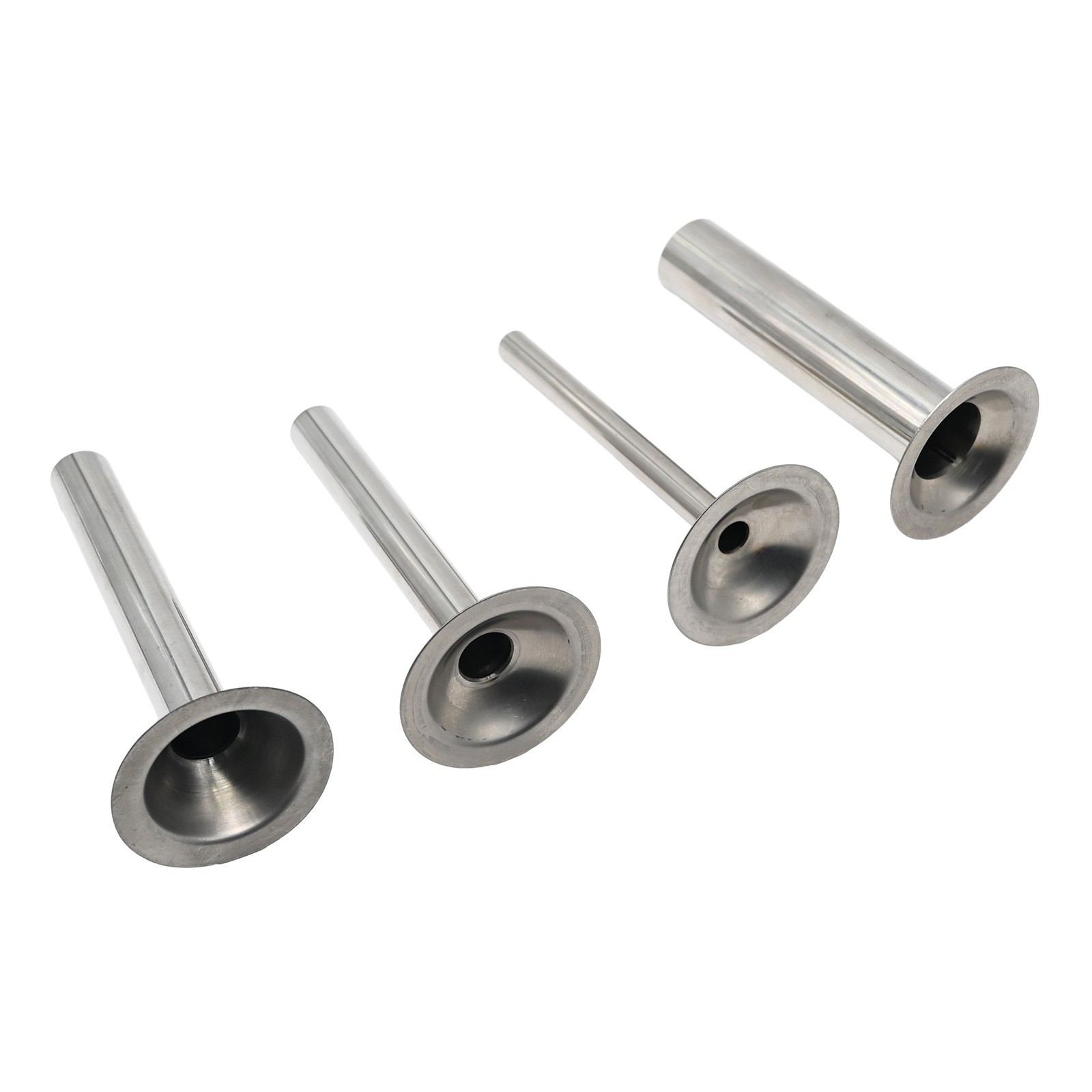 #8 Stainless Steel Sausage Stuffer Tubes for Meat Grinder Sausage Stuffer Funnel