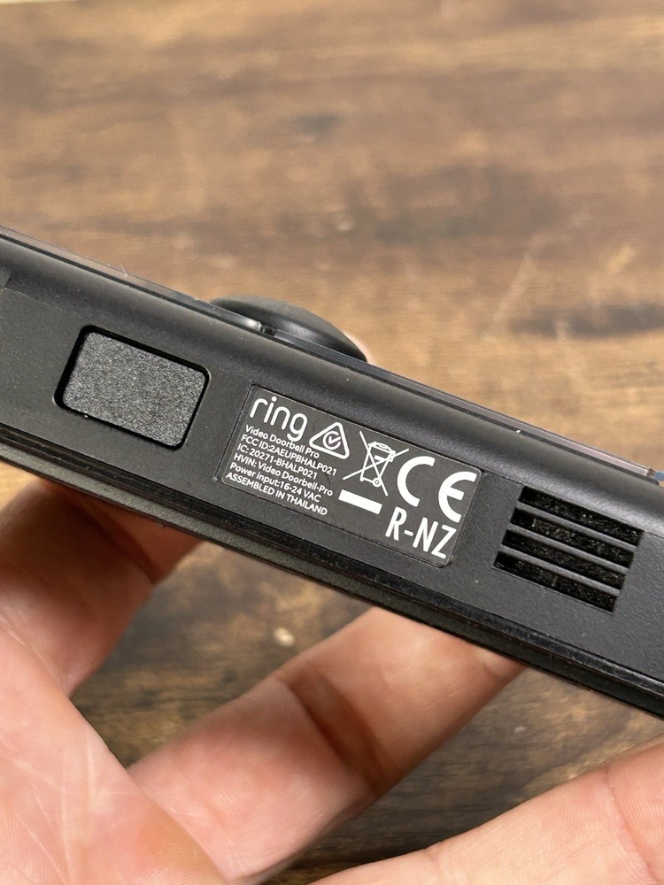 RING VIDEO DOORBELL PRO Only Untested