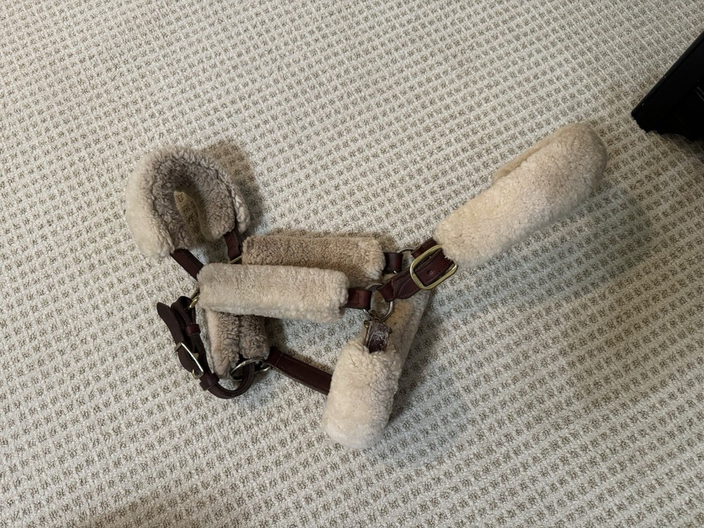 Sheepskin Shipping Halter
