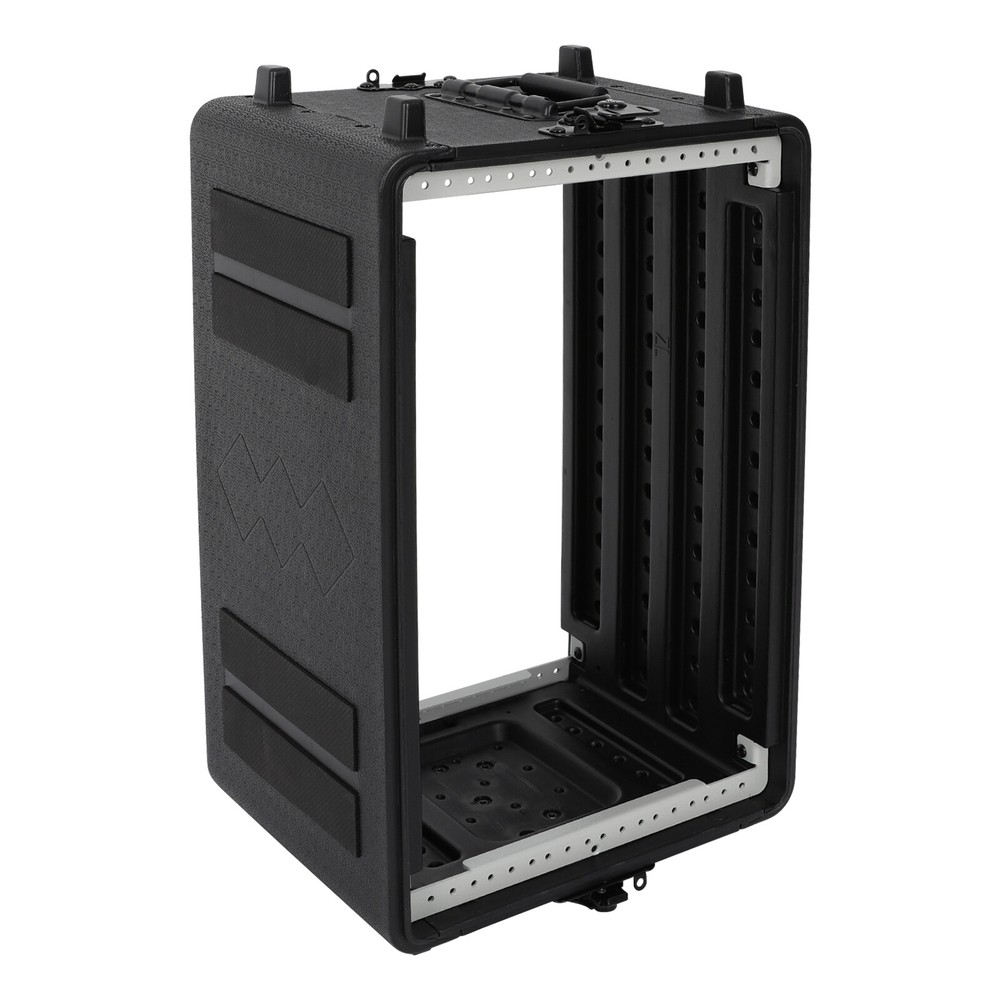 6u Rack Case Dust-proof With Microphone Storage Equalizers Amplifiers Speaker