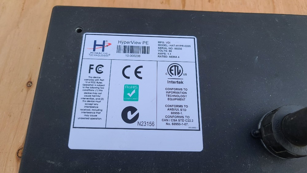 HyperActive Techonolgies HyperView PE 10-000407 HAT-HYPR-0285