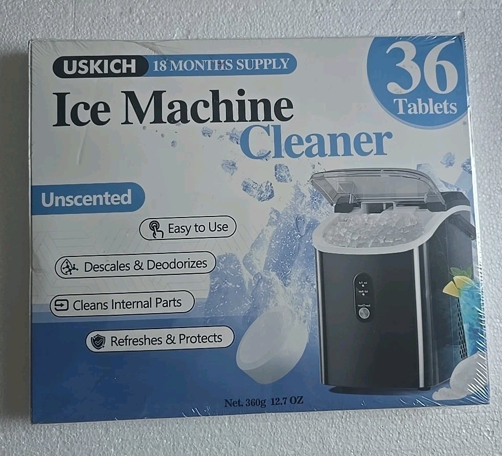 Ice Machine Cleaner Descaler Tablets-36Pack Ice Maker Cleaner