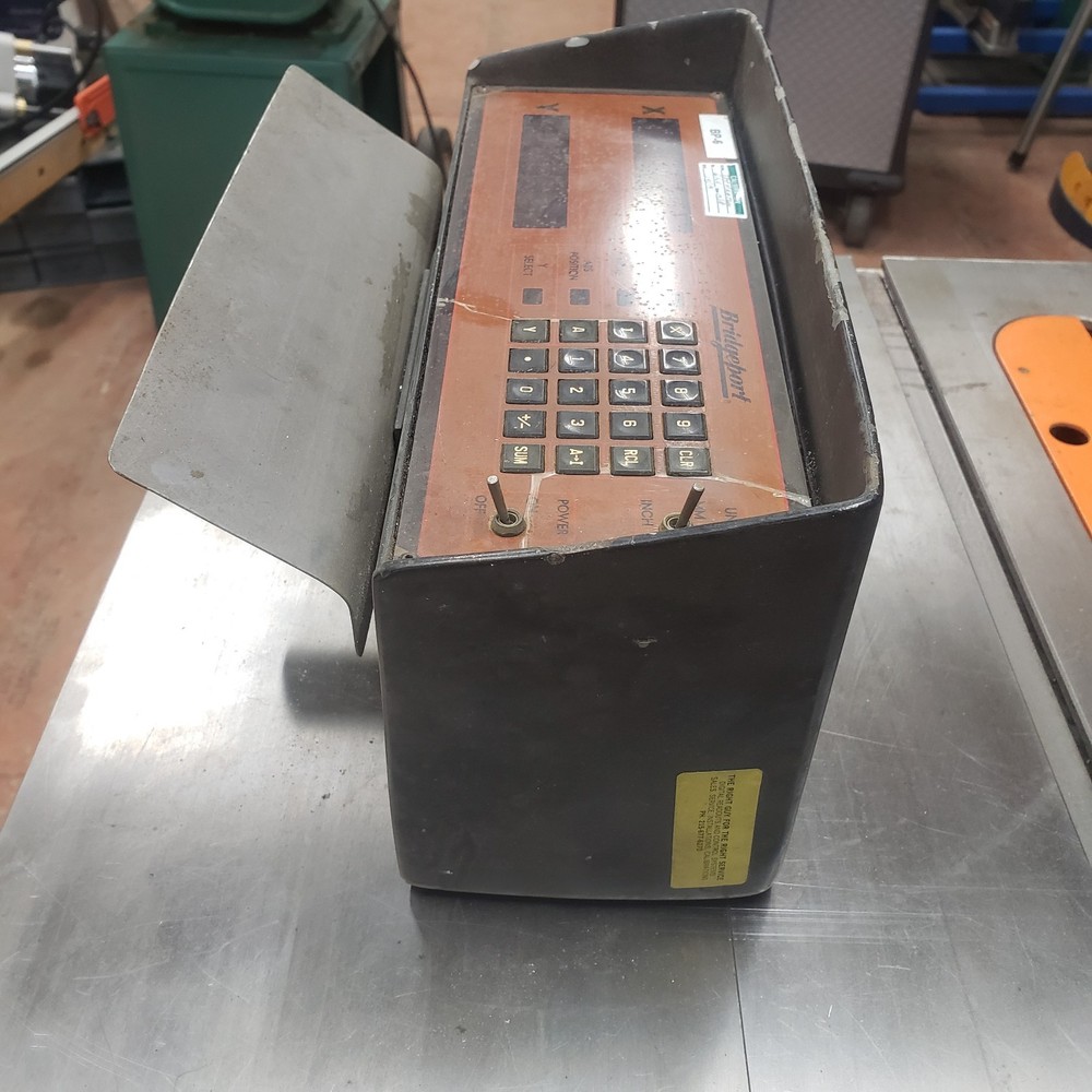 DRO For Bridgeport Milling Machine Computer Bridgeport Textron