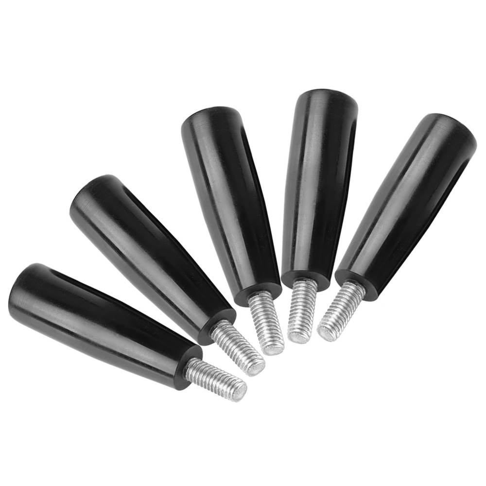 5Pcs Thread Milling Machine Accessory Tool Revolving Bakelite Handle M8 * 63