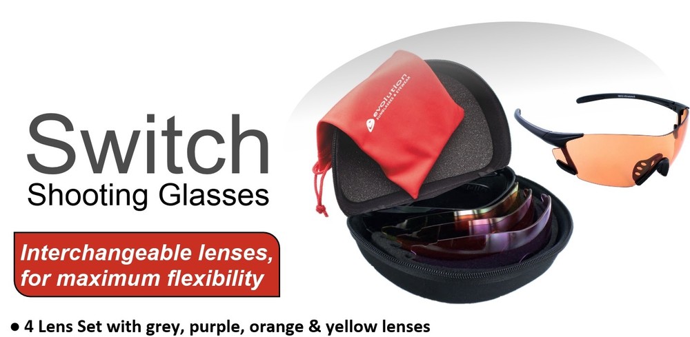Eye Dominance Correction - Redeye - Plus Evolution Switch Shooting Glasses
