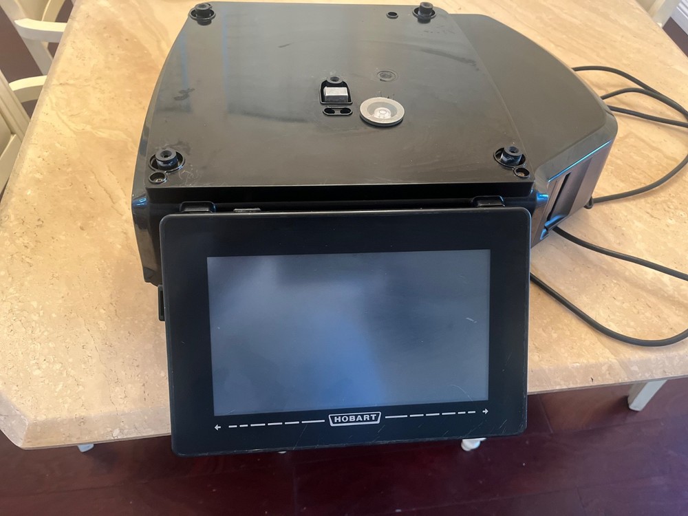 Hobart HTi Scale With Printer, Used Operator Screen & No Customer Display