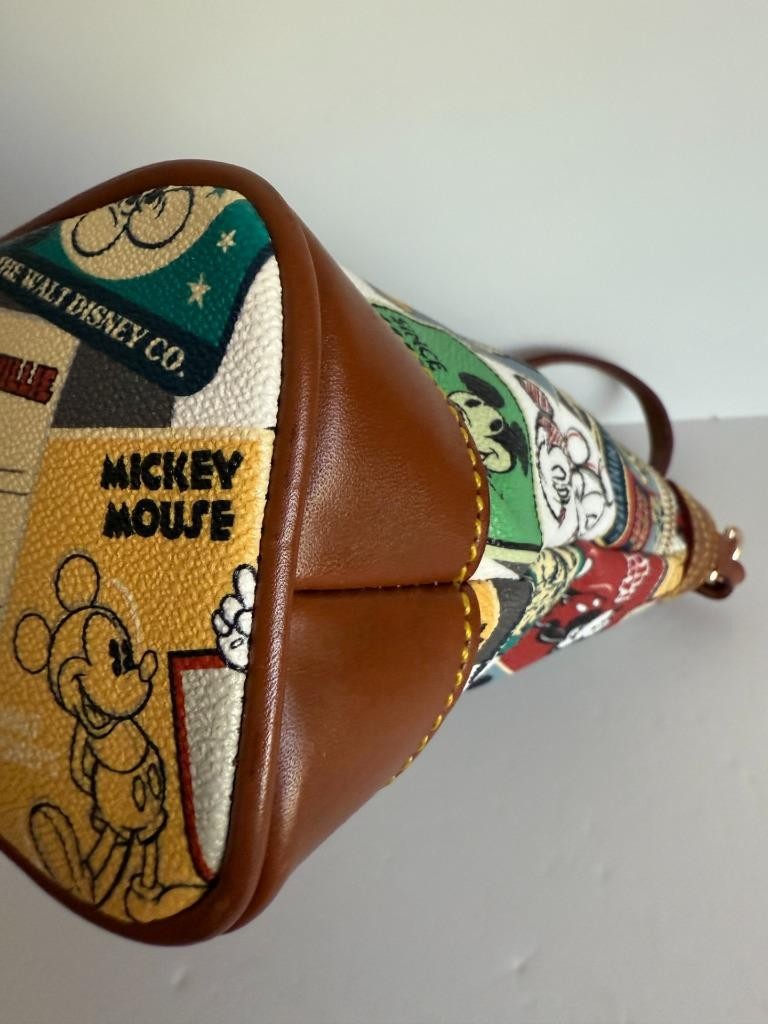Disney Dooney & Bourke Mickey Through the Years 2016 Handbag Read Description