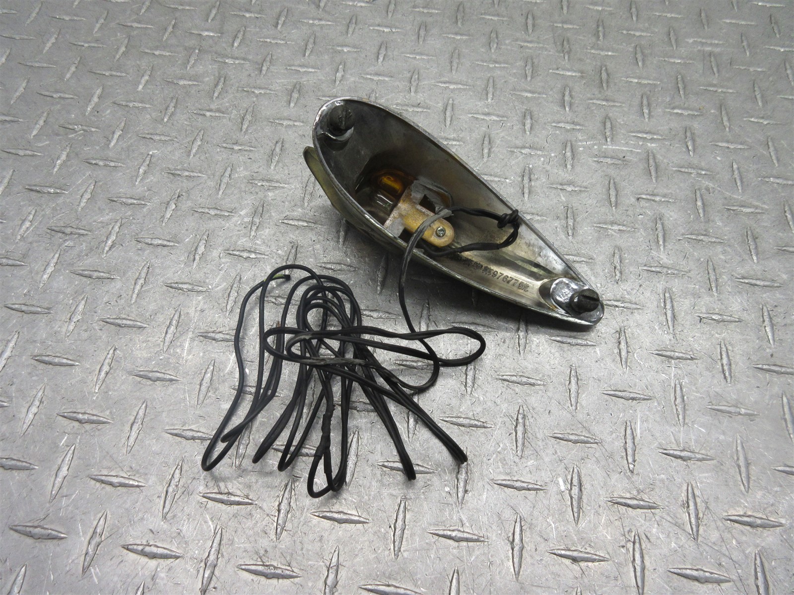 2000 99-05 Kawasaki Vulcan Drifter VN1500 Front Fender Eagle Emblem Light Badge