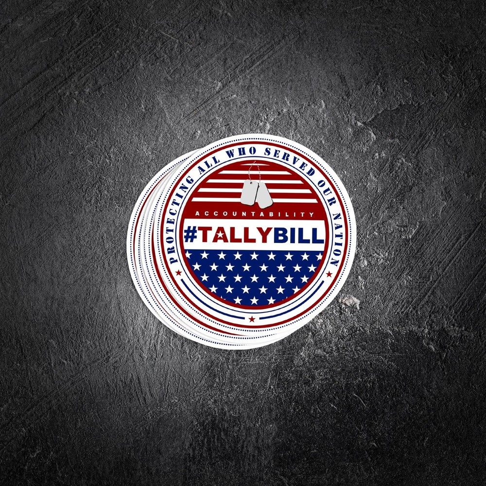 Brian Tally: #TallyBilly Round Vinyl Decal