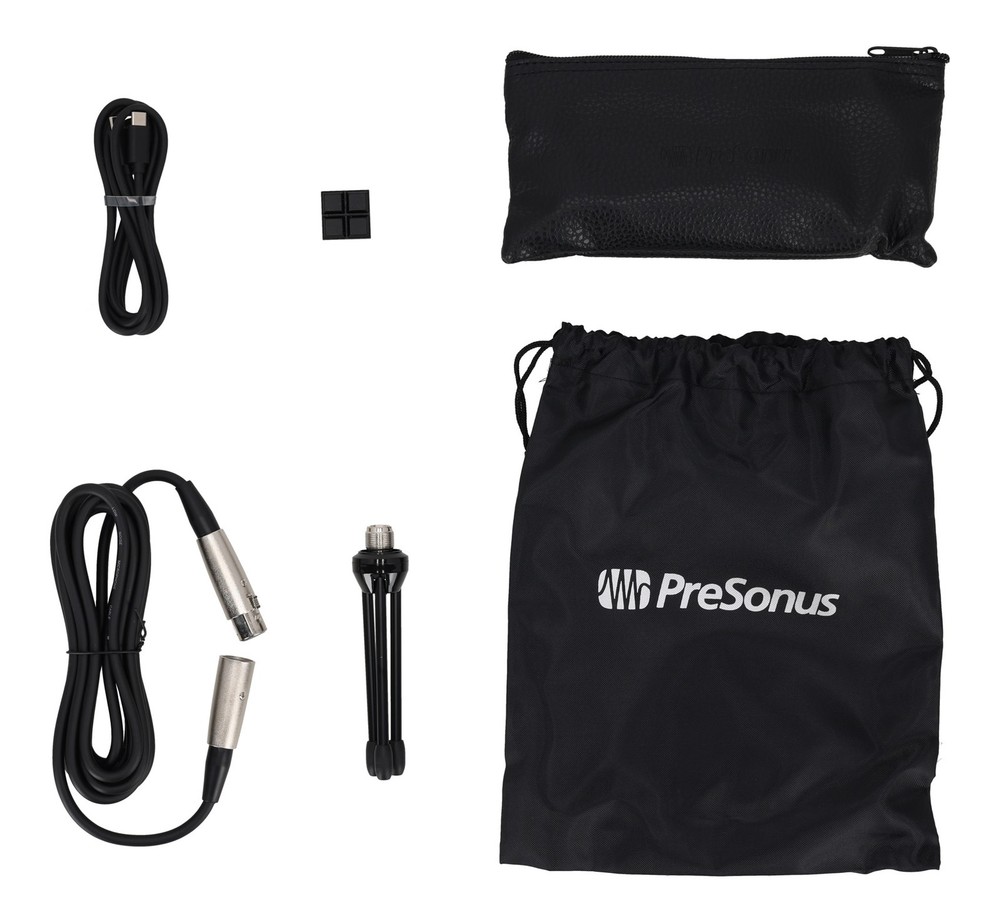 Fender Quantum Creator Kit: Interface+Microphone+Headphones+Cable+Stand+Boom Arm