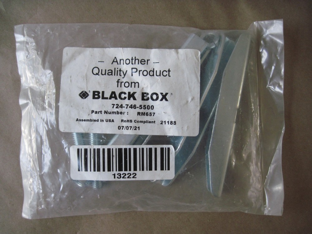 Black Box RM657 Network Ladder Rack Butt Splice Kit