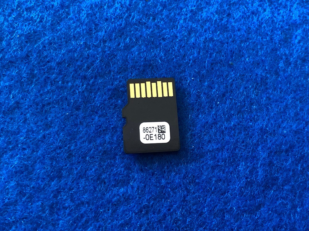 2014 TOYOTA SEQUOIA NAVIGATION NAV DATA MAP MICRO SD CARD OEM 86271-0E180