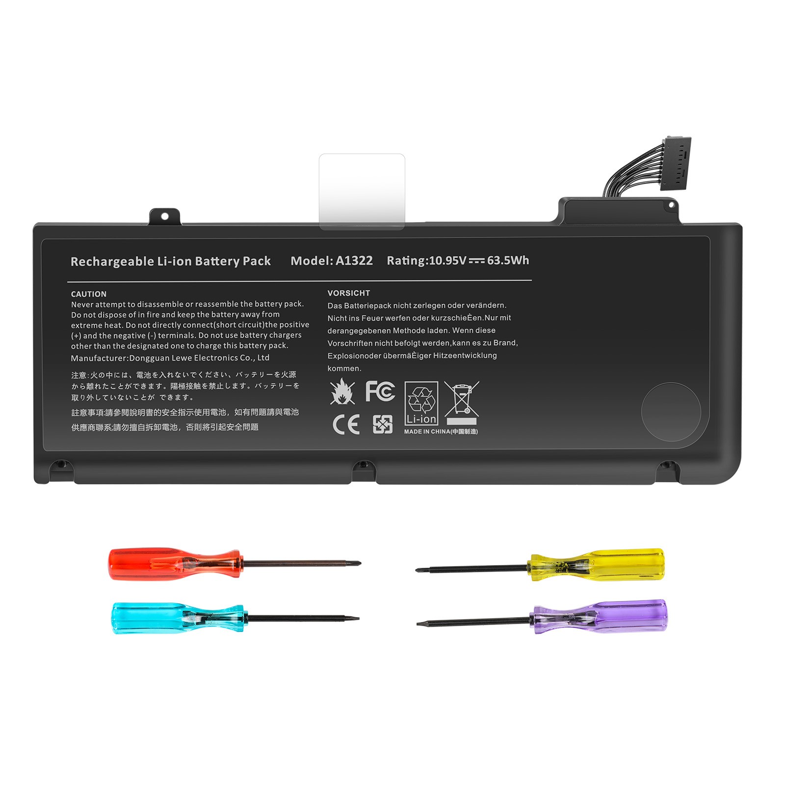 ✅A1278 A1322 Battery For MacBook Pro 13''Mid 2009 2010 Early/Late 2011 Mid 2012