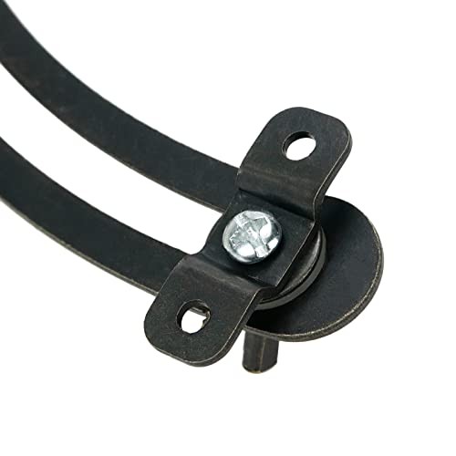 Lid Support Hinge 7 Inch Bronze Left and Right Hand Lid Support 1set