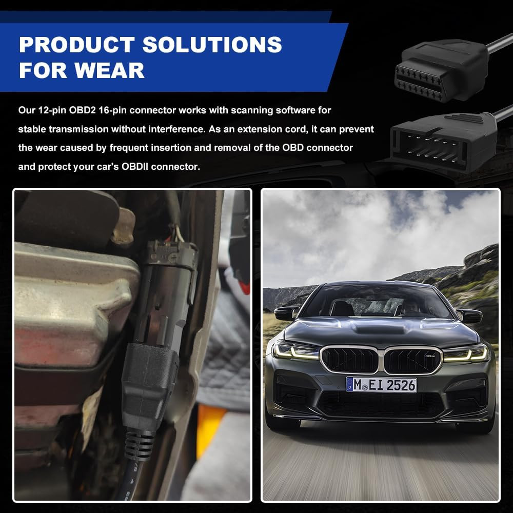 OBD1 Scanner, OBD Adapter, OBD 1 Scanner Cable Code Reader Diagnostic Tool, Univ