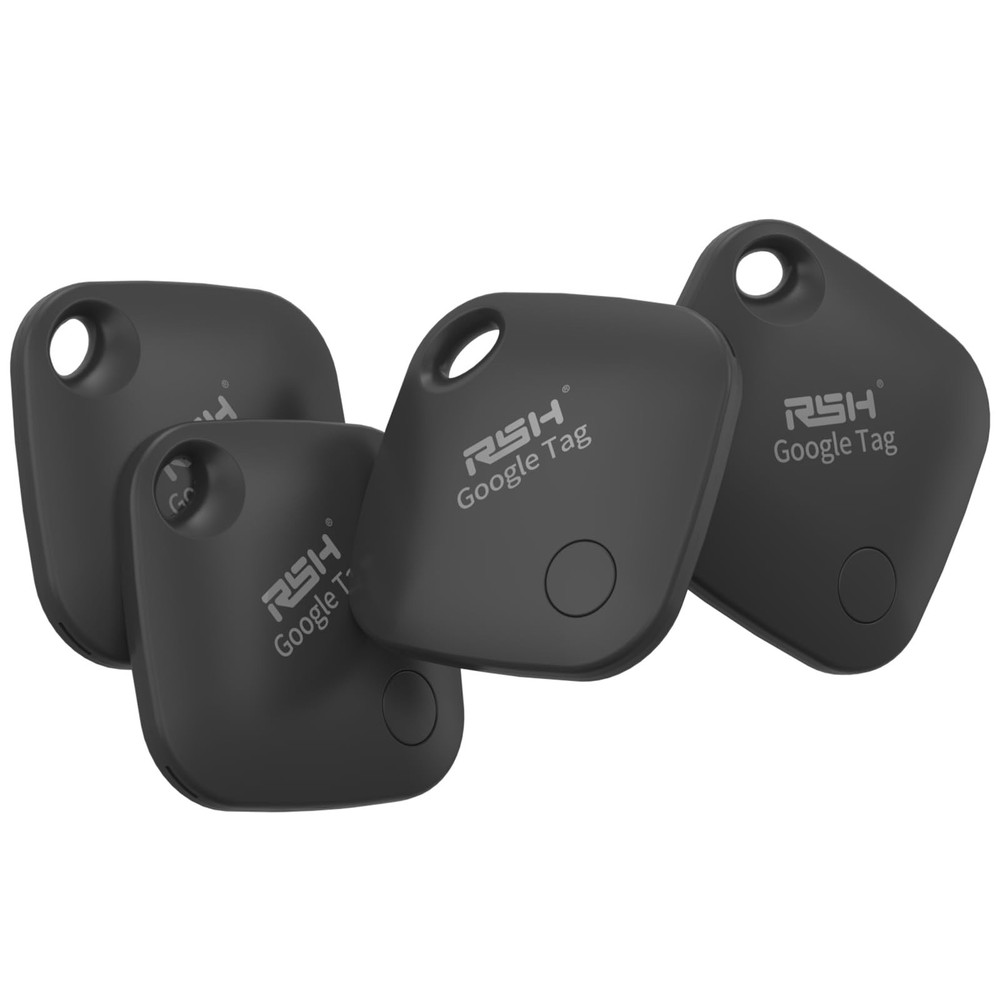 Air Tracker Tag 4 Pack for Android Luggage Tracker Tags Works with Google Fin...