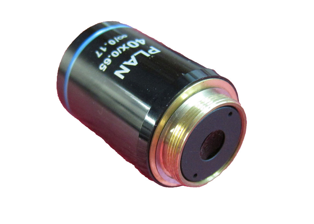 Genuine Accu-Scope Plan 40x/0.65 infinity/0.17 Microscope Objective
