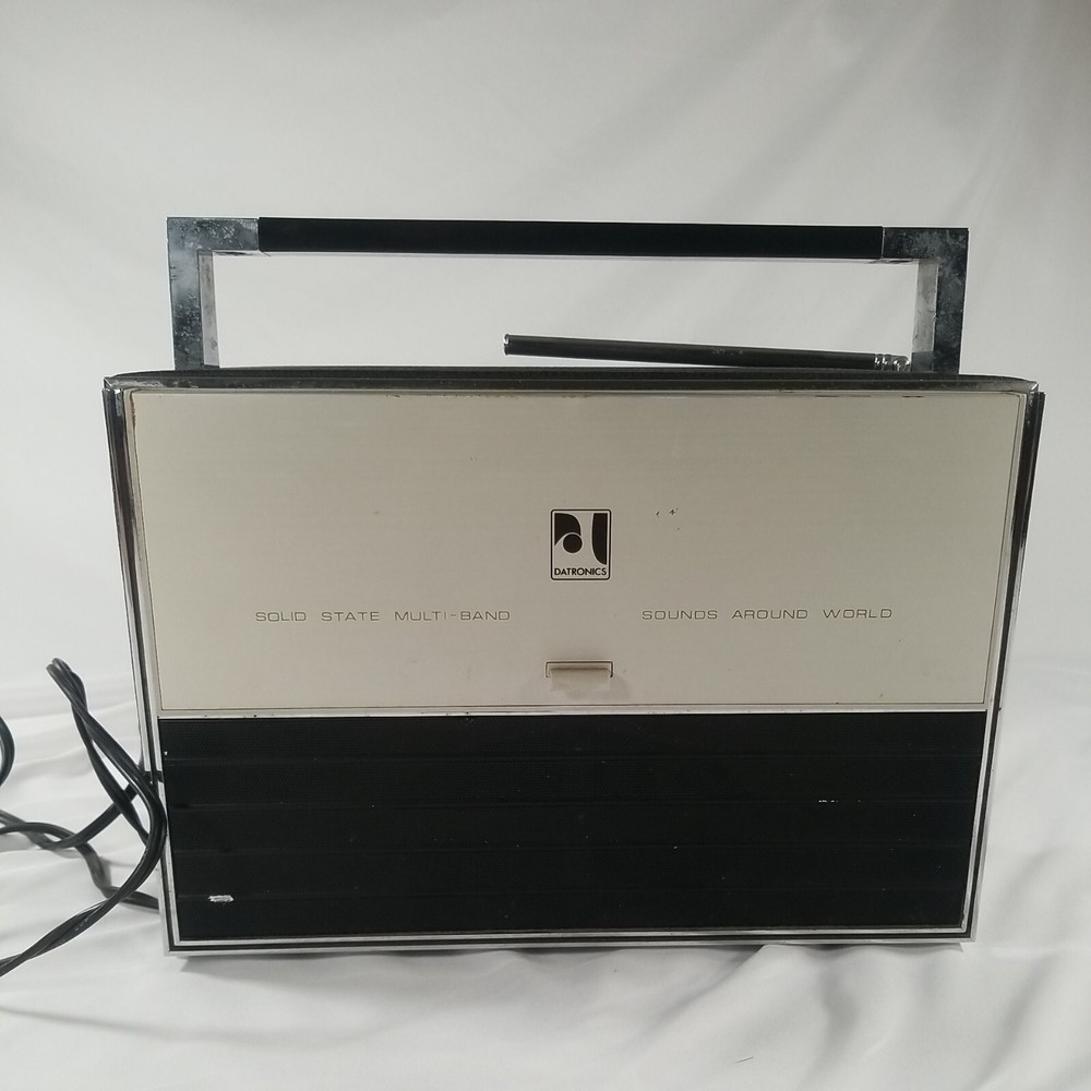VTG Datronics Solid State World Master World Time Radio MM-102 SEE INFO AS IS
