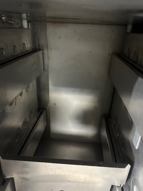 COLORPOINT REFRIGERATED 3 COMPARTMENT PREPACKAGED MILK STORAGE