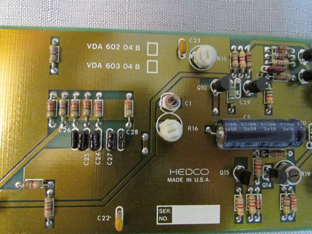 HEDCO VDA-6012/603-04-B Plugin Module for AVF 6000 Video Distribution Amplifier