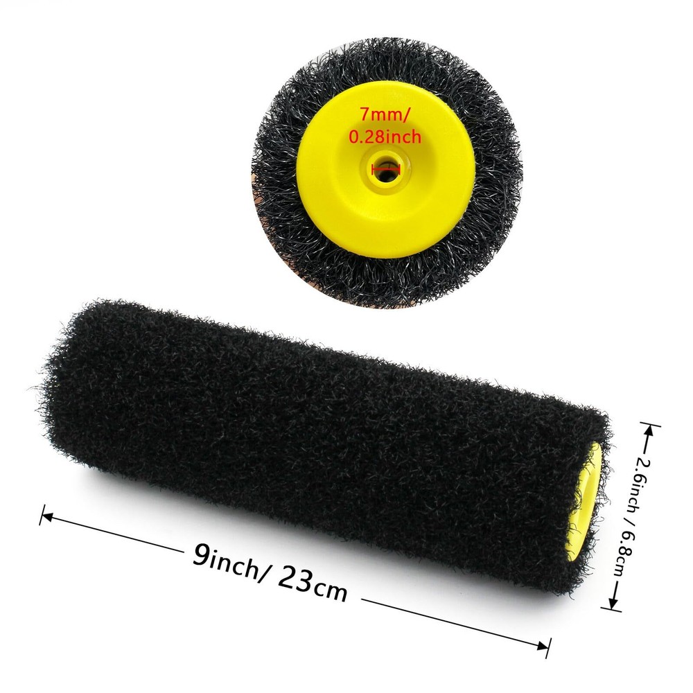 9 Inch Drywall Compound Roller Cover, Drywall Texture Roller, Suitable for Co...