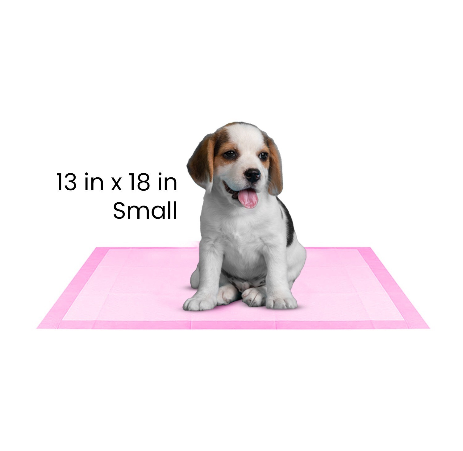 100 Pet Pads for Dogs Ultra-Absorbent Puppy Training Underpad Scented Pink Small