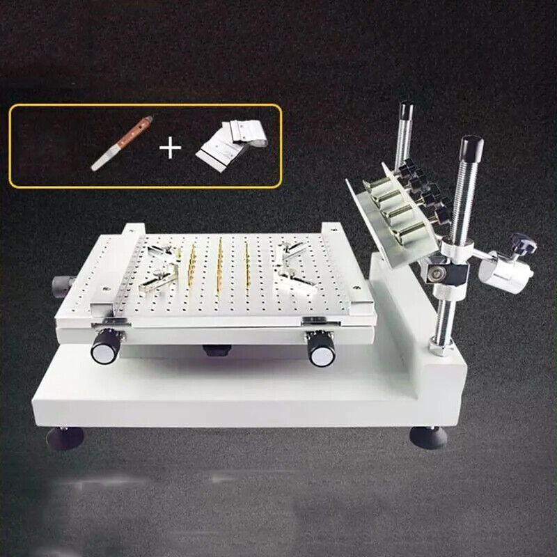 Manual Stencil Printer High Precision Screen Printer Screen Printing Machine