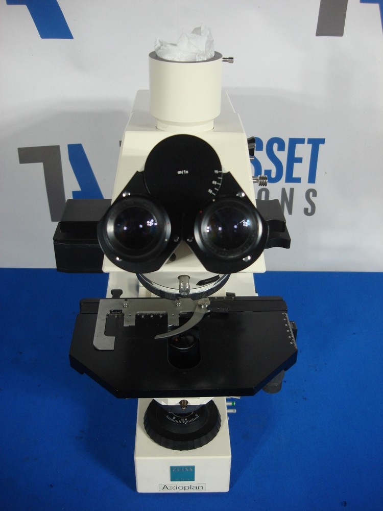Zeiss Axioplan EL-Einsatz Upright Flourescence Microscope NO Objectives