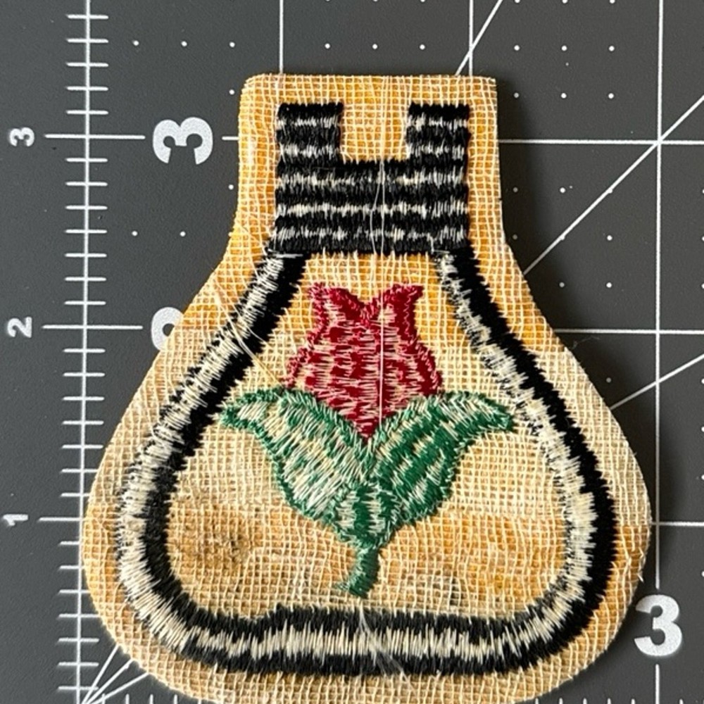 WW2 24th Cavalry Division Felt Patch Ver 2 - #1150b