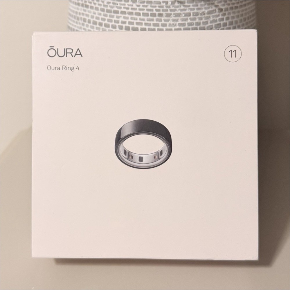 Oura Ring 4 Black - Size 11