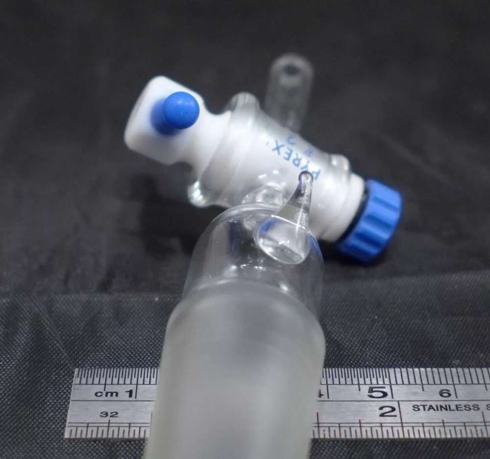 CORNING Pyrex Flow Control Adapter, drip through 24/43 inner/M joint