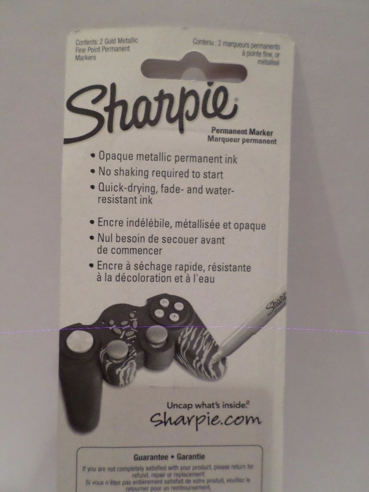 Sharpie Metallic Gold Fine Tip Markers 3~2 Packs