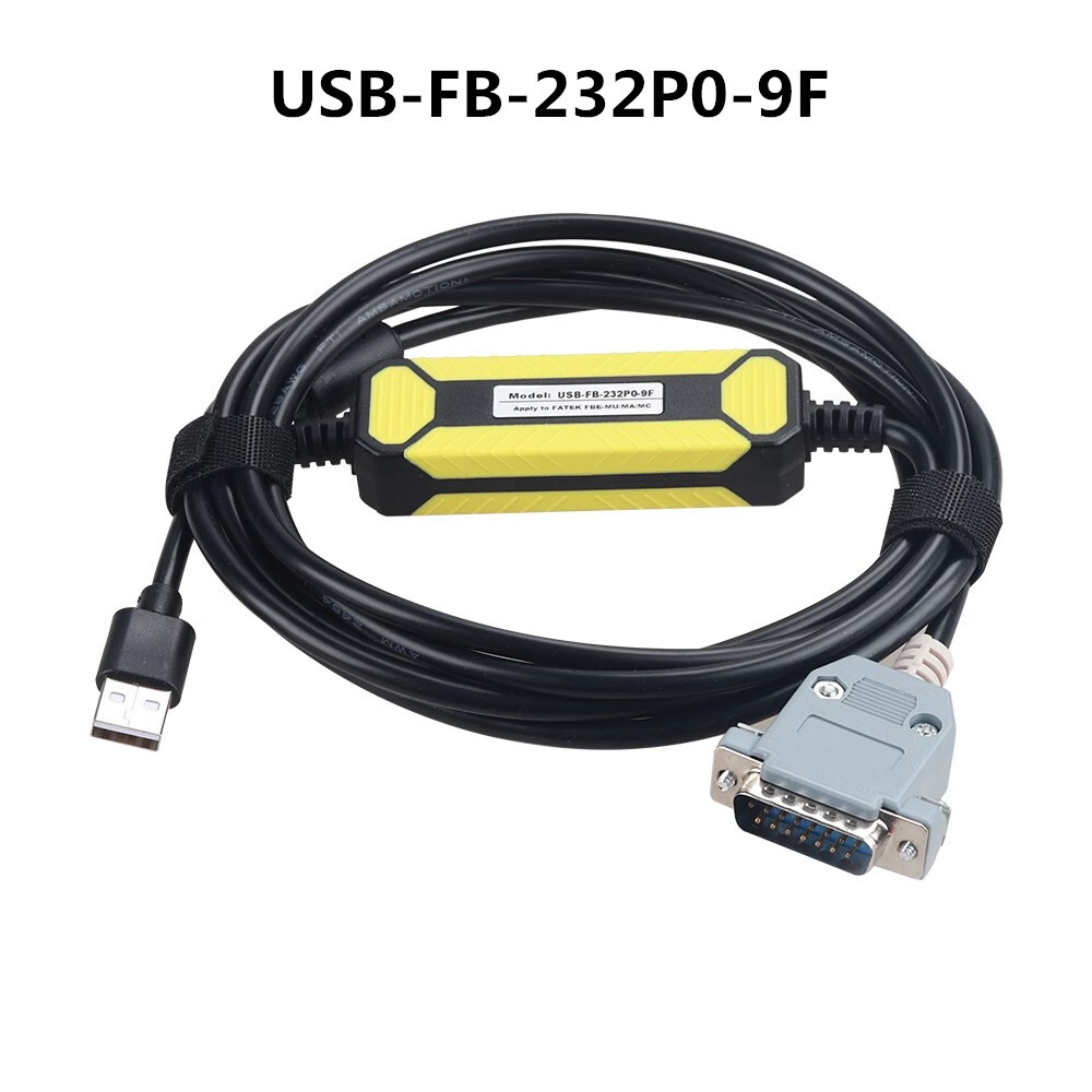 USB-FB-232P0-9F/15-pin data download line for Yonghong FBE programming cable.