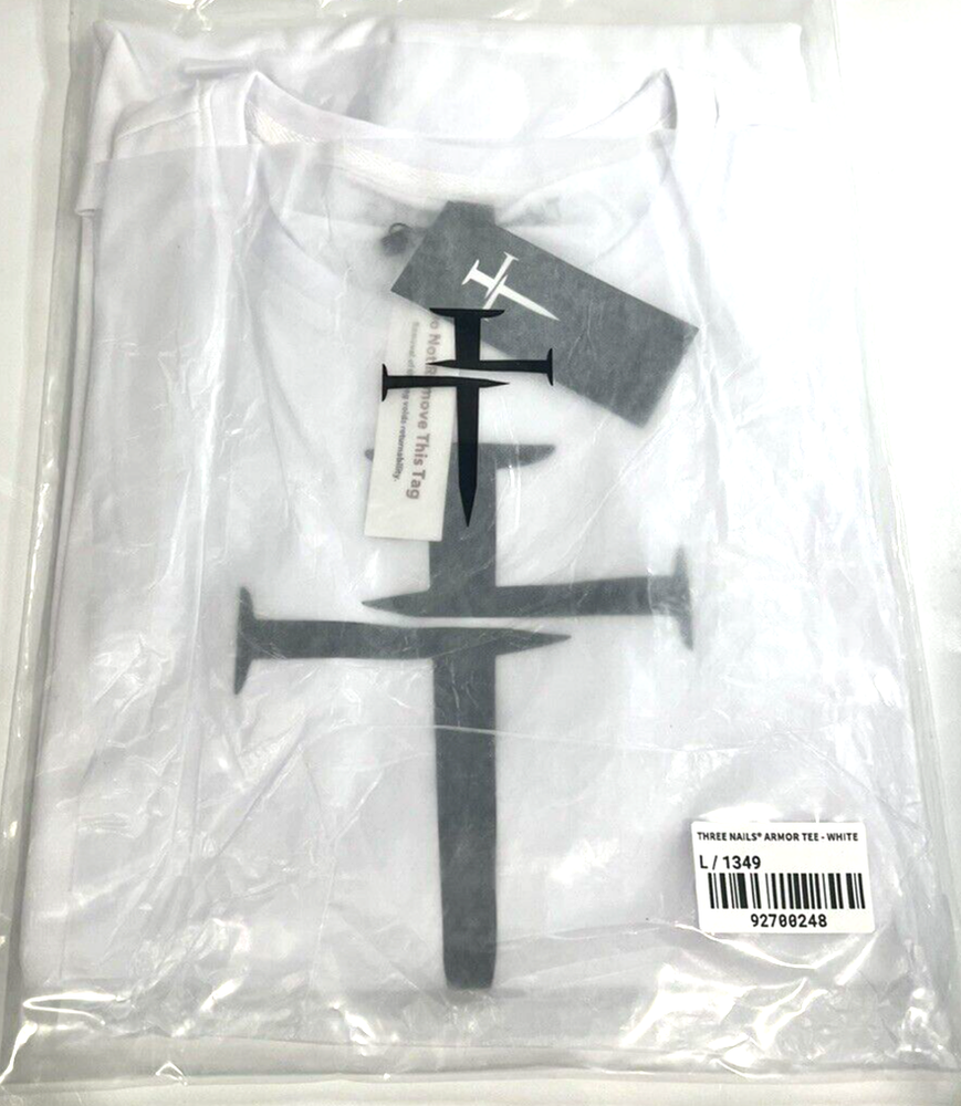 Three Nails Men's Athletic Armor Tee Shirt Size Large ($36 MSRP)